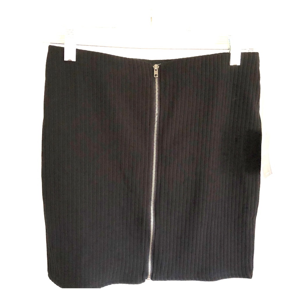 Tight black skirt